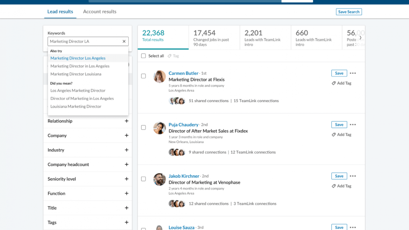 LinkedIn sales navigator